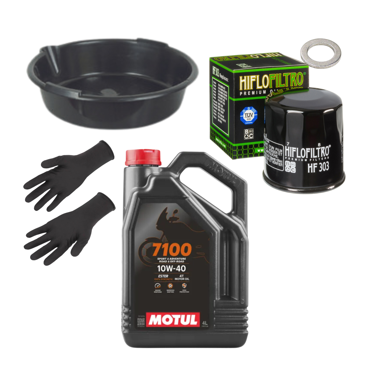 Pack Vidange Motul 7100 10w40 Kawasaki Vulcan 650 S